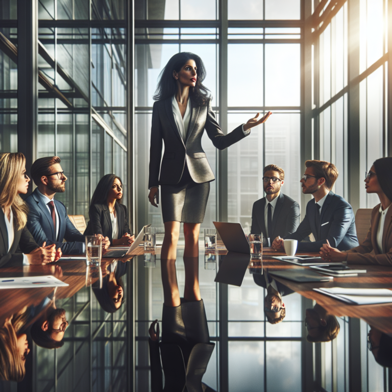 Ilustração sobre Melhore Sua Liderança Corporativa